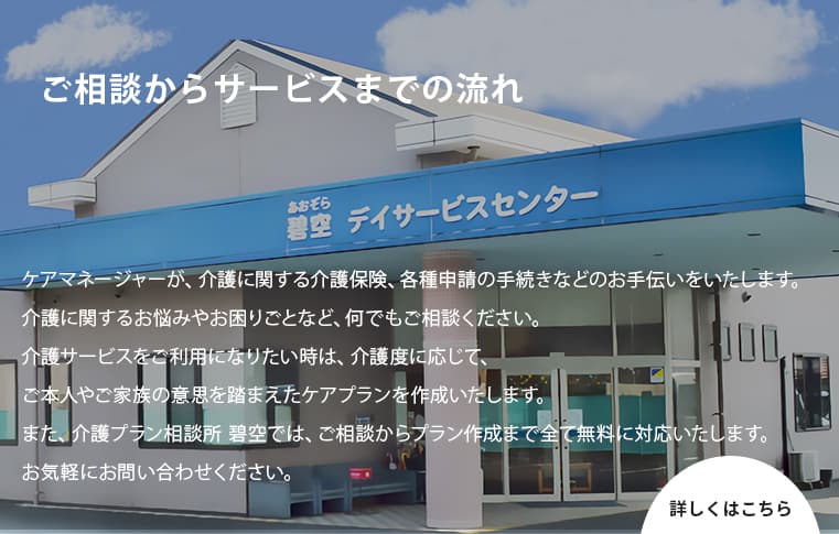 ご利用からサービスまでの流れ